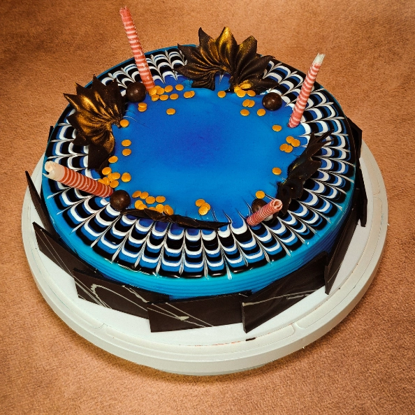 blue berry cake