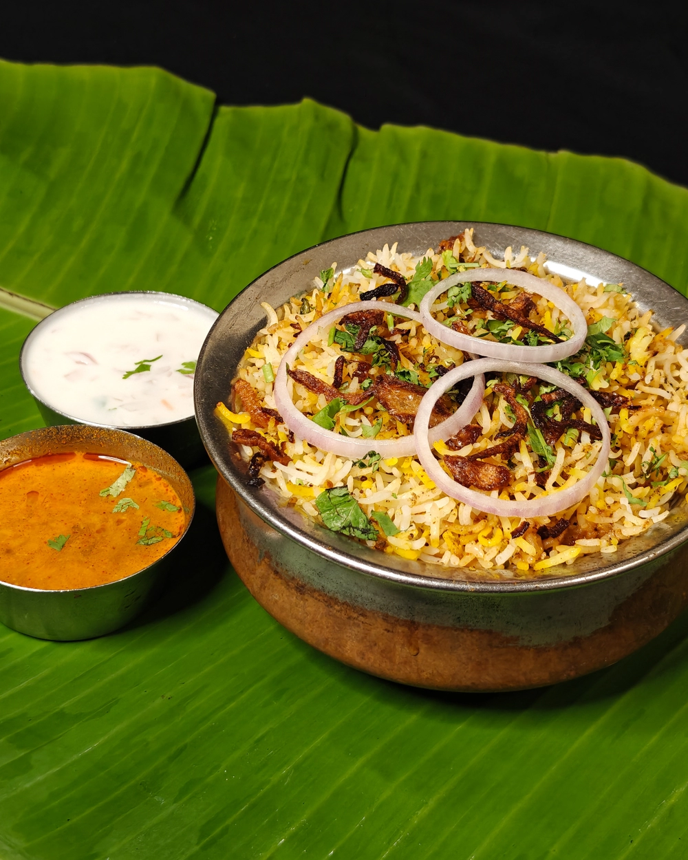 Hyderabad Chicken Dum Biryani